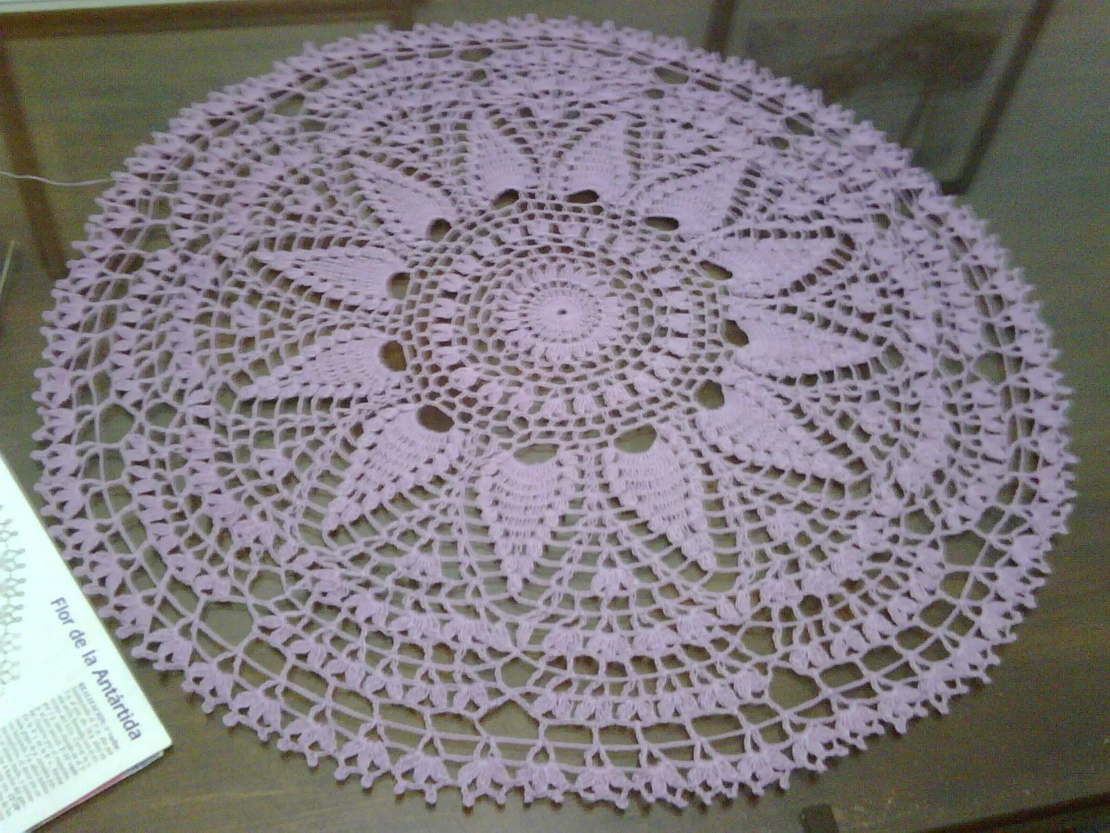Carpetas a crochet con patrones - Imagui