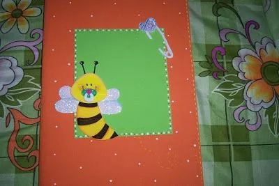 Carpetas decoradas para bebés - Imagui