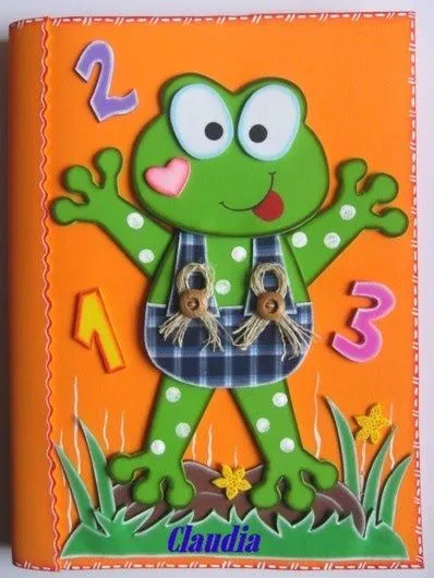 Carpetas decoradas en foami para preescolar - Imagui Carpetas decoradas en foami para preescolar - Imagui