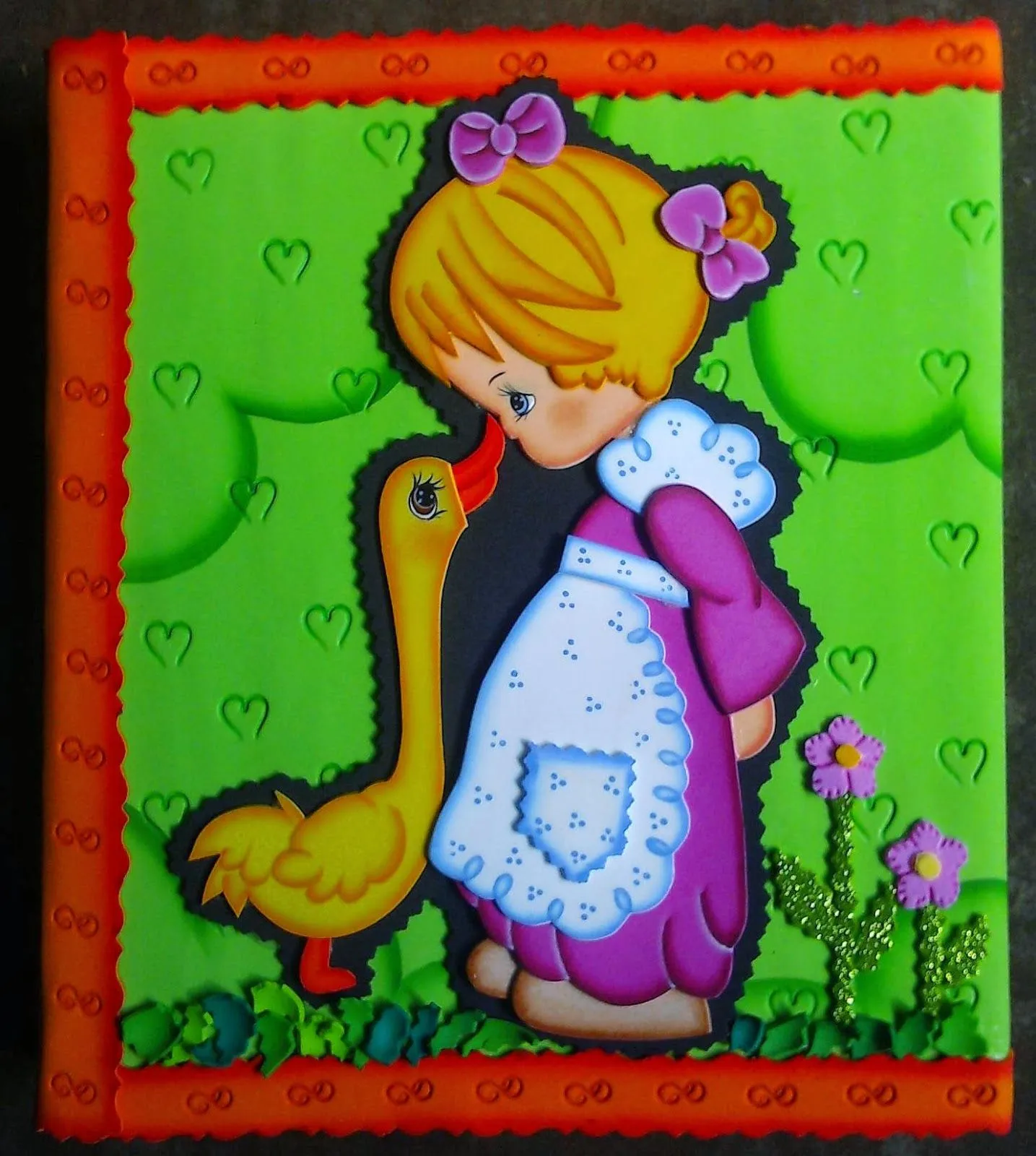 CARPETAS DECORADAS EN FOAMY | MIS TABLAS