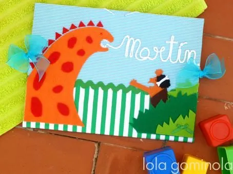 Carpetas decoradas para niños | Decoideas.Net Carpetas decoradas para niños | Decoideas.Net