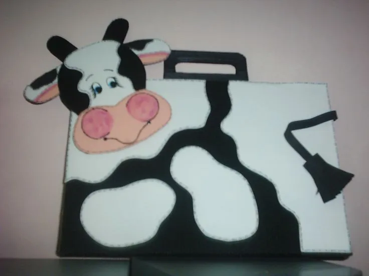 Portafolio de vaca para guardar los trabajos de nuestros niños ... Portafolio de vaca para guardar los trabajos de nuestros niños ...