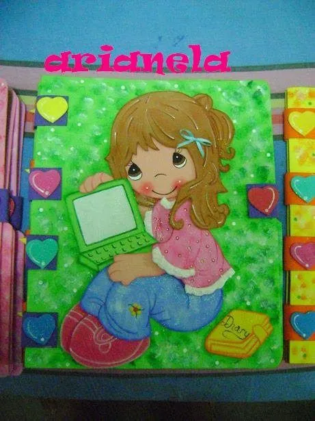 Modelos de carpetas decoradas - Imagui
