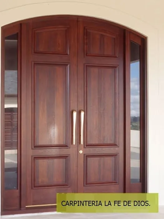 Carpintería la fe de Dios.: PUERTAS PRINCIPALES Y DE RECAMARAS. Carpintería la fe de Dios.: PUERTAS PRINCIPALES Y DE RECAMARAS.