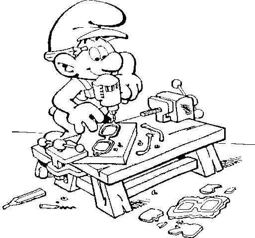 Dibujo de carpintero para colorear - Imagui Dibujo de carpintero para colorear - Imagui