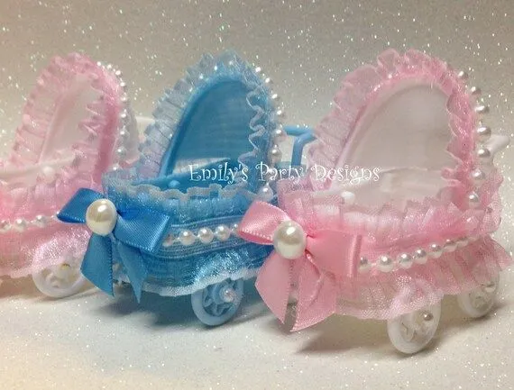 Carreolitas para recuerdos baby shower por designsbyemilys en Etsy