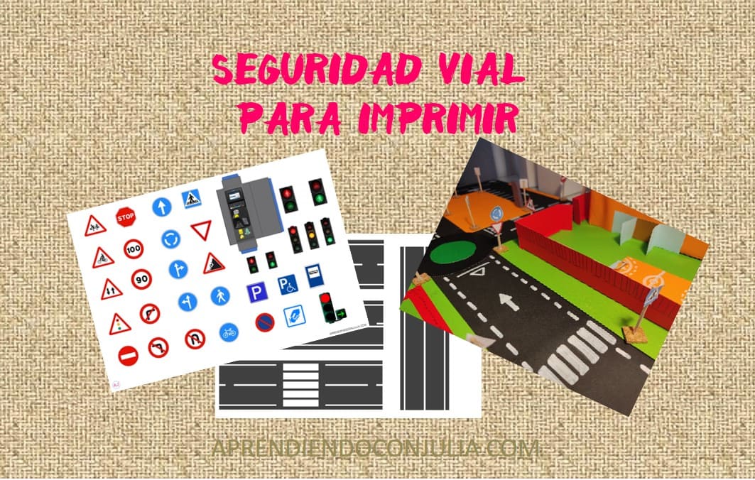 Carreteras y señales de tráfico para maquetas - Aprendiendo con Julia Carreteras y señales de tráfico para maquetas - Aprendiendo con Julia