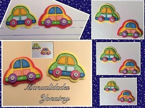 CARRITO HECHO CON FOAMY PARA DIVERSAS MANUALIDADES - YouTube