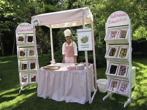 Carrito de dulces para fiestas - Imagui