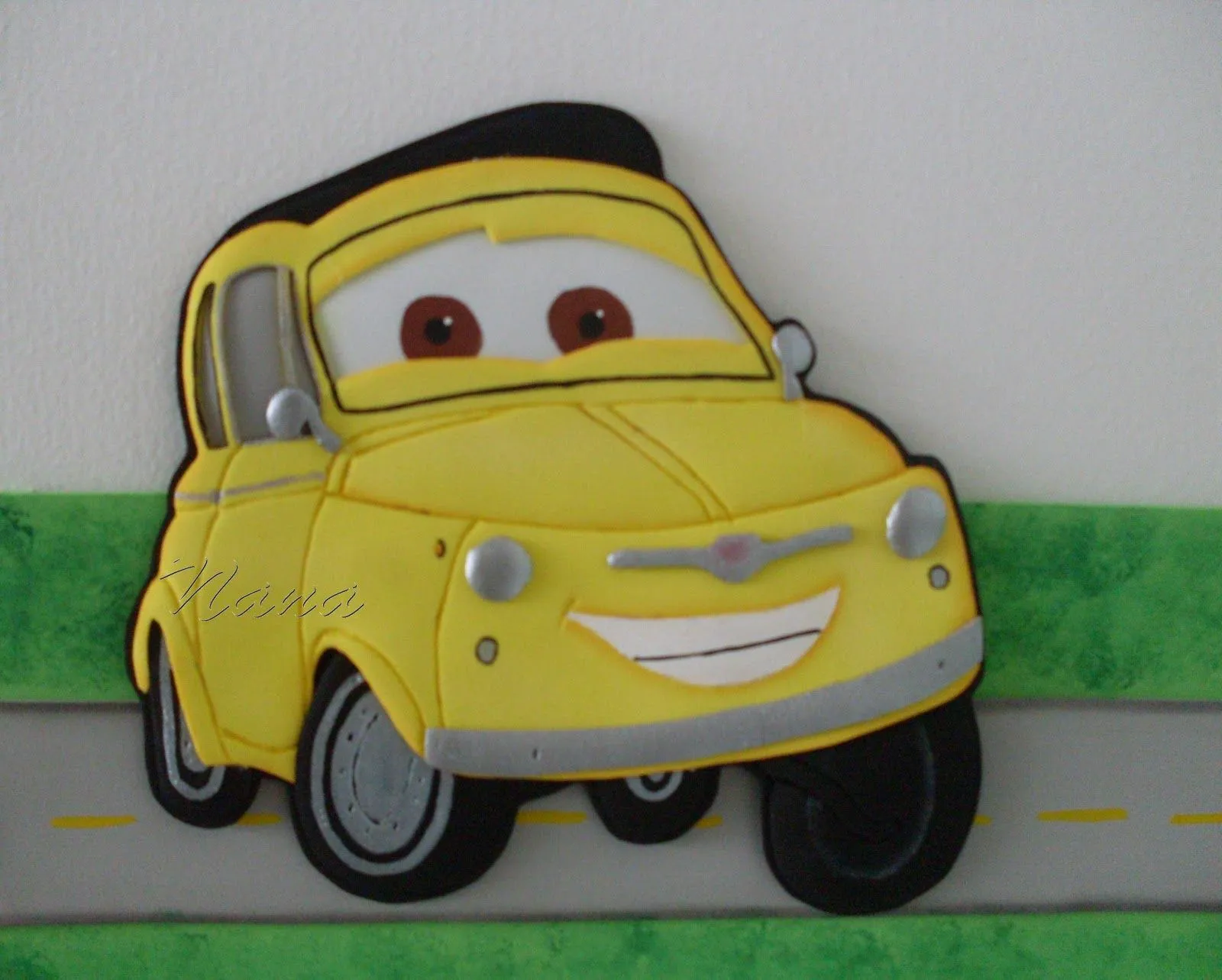 Moldes de carros infantiles en foami - Imagui