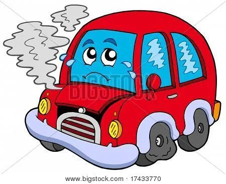 Vectores y fotos en stock de Coche roto de dibujos animados ...