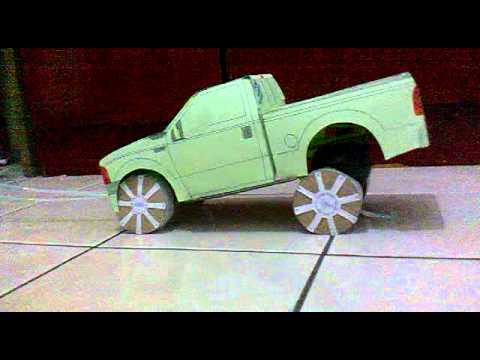 carro de papel com suspensao pneumatica. - YouTube carro de papel com suspensao pneumatica. - YouTube