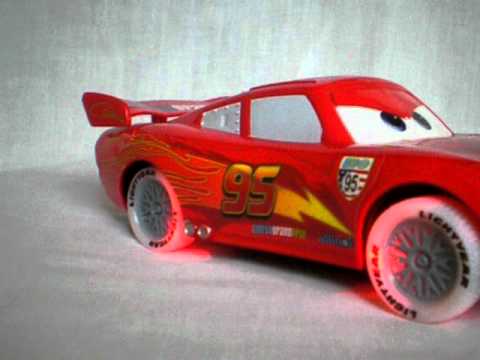 Carro Rayo McQueen Cars 2 Luces #02 - YouTube