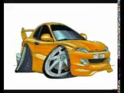 Caricaturas de carros tuning - Imagui