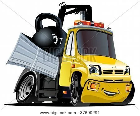Vectores y fotos en stock de Carro de remolque de dibujos animados ...