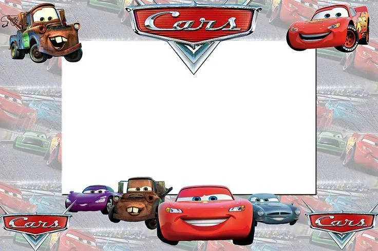 Carros - Kit Completo com molduras para convites, rótulos para ... Carros - Kit Completo com molduras para convites, rótulos para ...