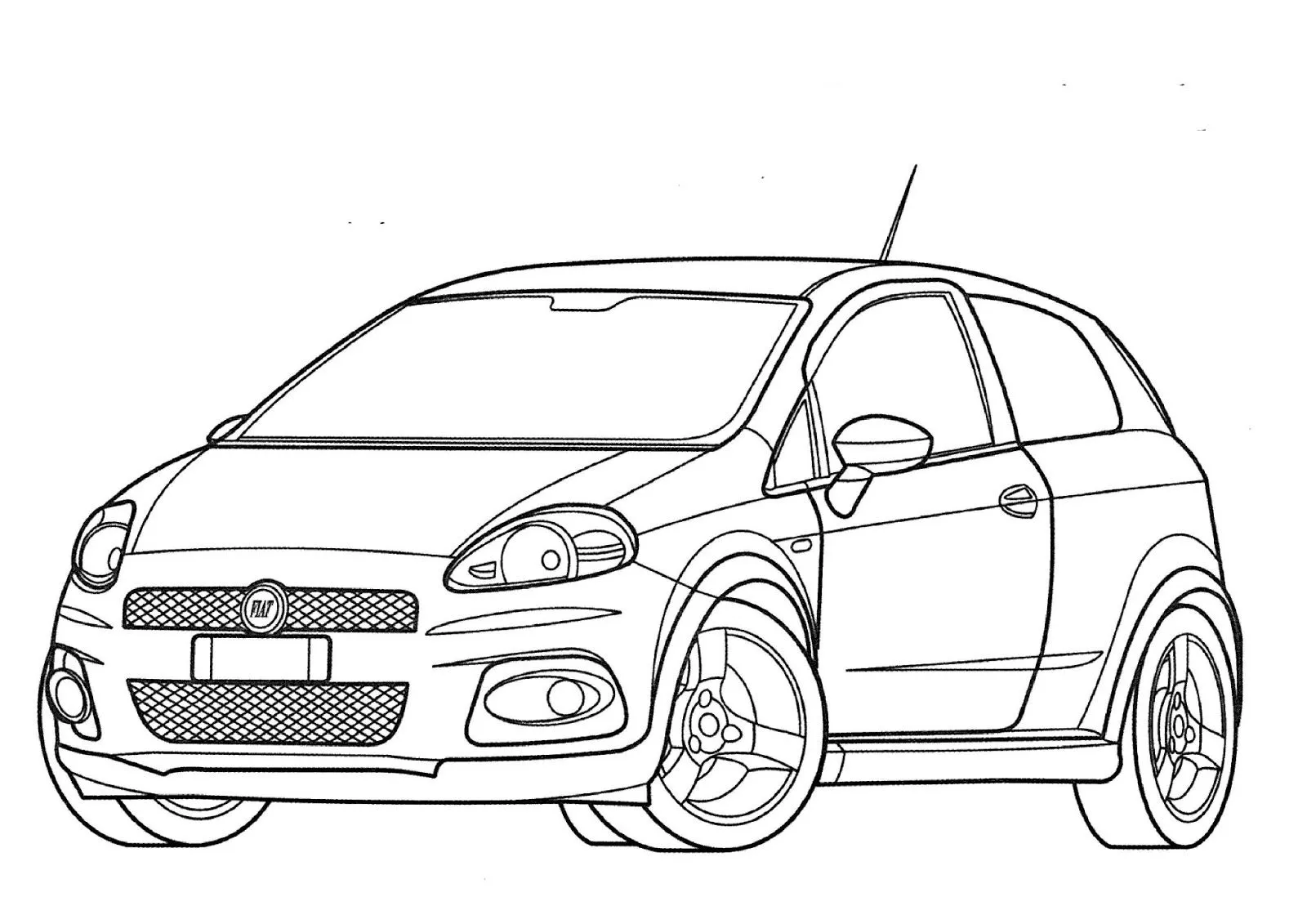 Carros modernos para colorear - Imagui