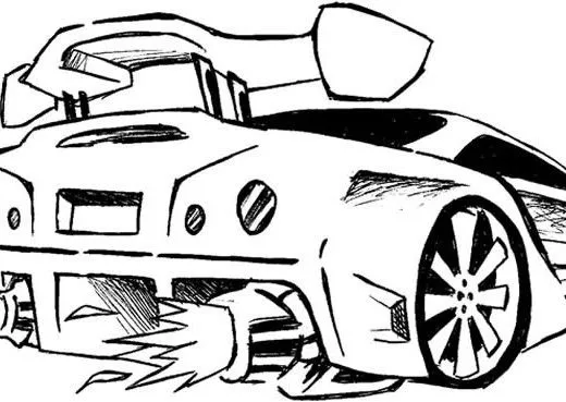 Carros-para-dibujar-en-casa- ...