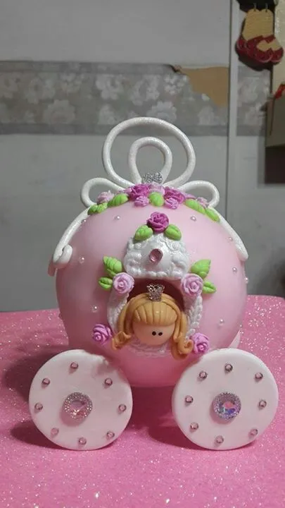 Carroza | Porcelana fria | Pinterest | Carriage Cake, Cake and ... Carroza | Porcelana fria | Pinterest | Carriage Cake, Cake and ...