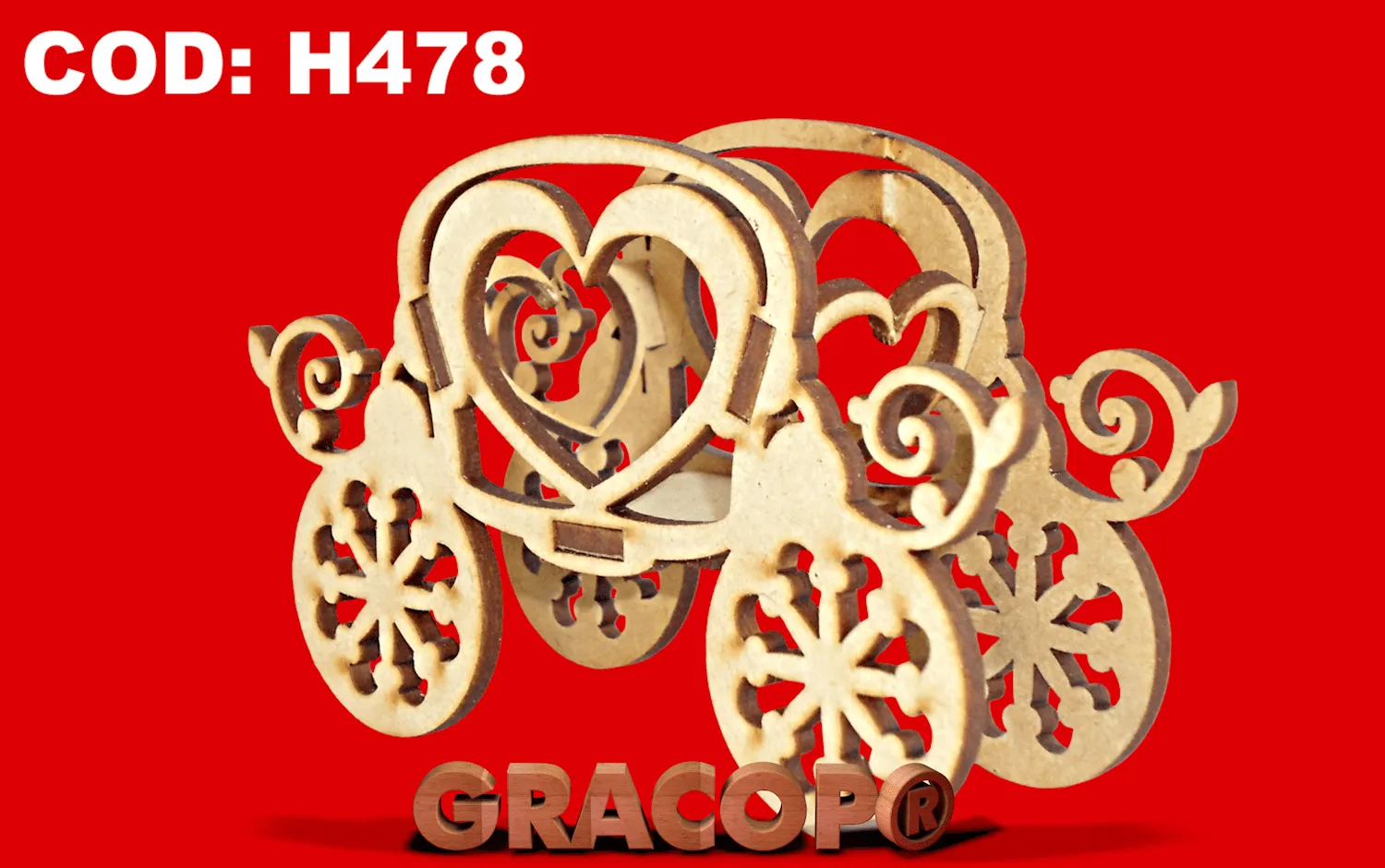 Carrozas en fibrofacil | Fibrofacil Gracop ®- MDF