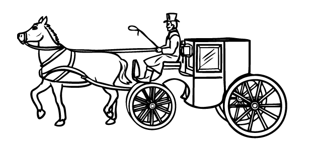 Carruajes de caballos para colorear - Imagui Carruajes de caballos para colorear - Imagui