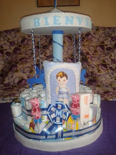 decorar panales de bebe | Aprender manualidades es facilisimo.