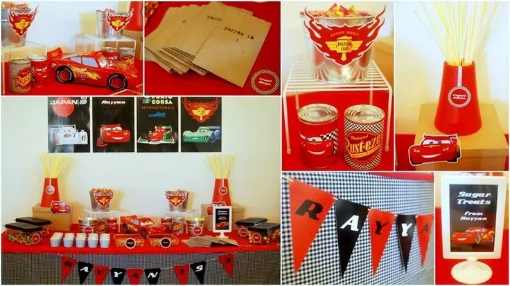 Cars birthday Themed Party | Dessert Table &amp; Candy Bar | Pinterest