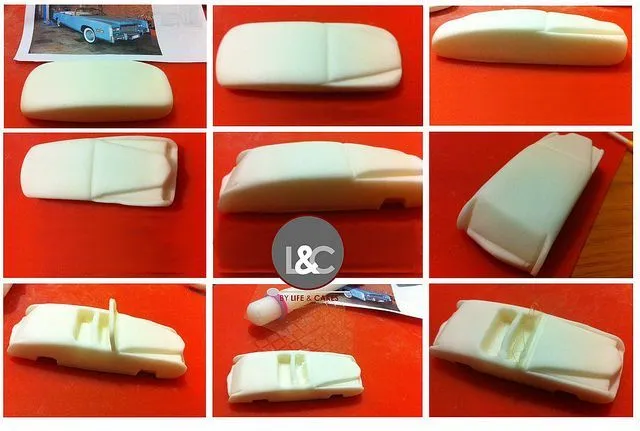 cars cake tutorial on Pinterest | Car Cakes, Car Cake Tutorial and ...