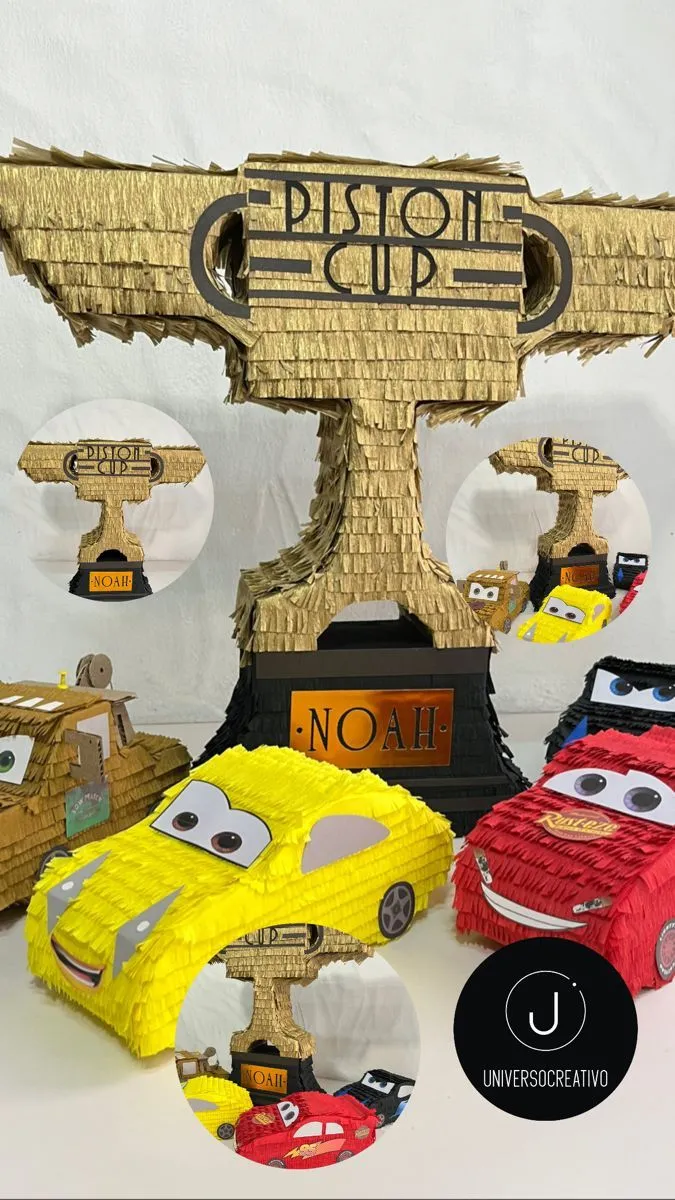 Cars - Copa Pistón en 2023 | Piñata cars, Piñatas, Como hacer piñatas Cars - Copa Pistón en 2023 | Piñata cars, Piñatas, Como hacer piñatas