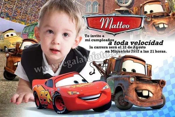 Cars - CU0354 | Regalá tu foto