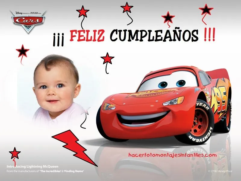 Fotomontaje Disney cars - Imagui