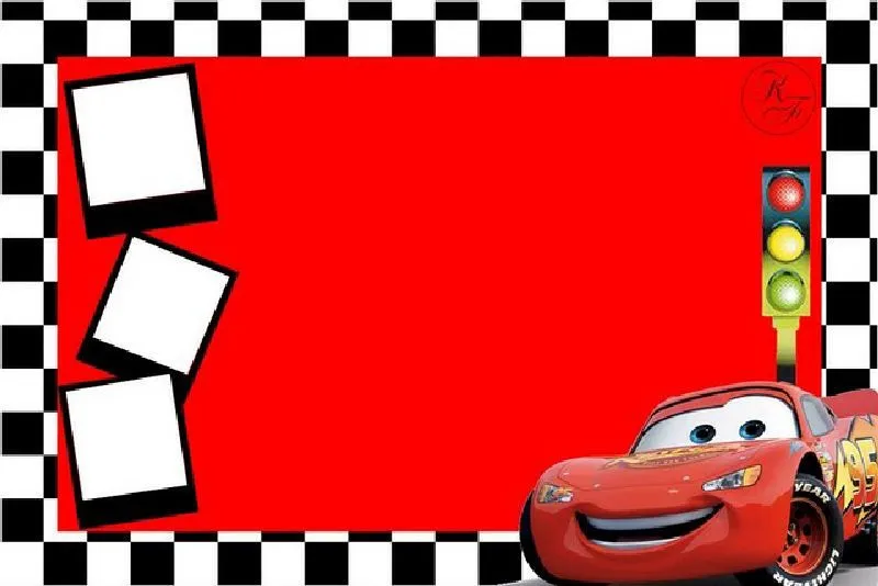 Cars Disney Tarjetas de Invitación Cards Tamaño XL Cars Disney Tarjetas de Invitación Cards Tamaño XL