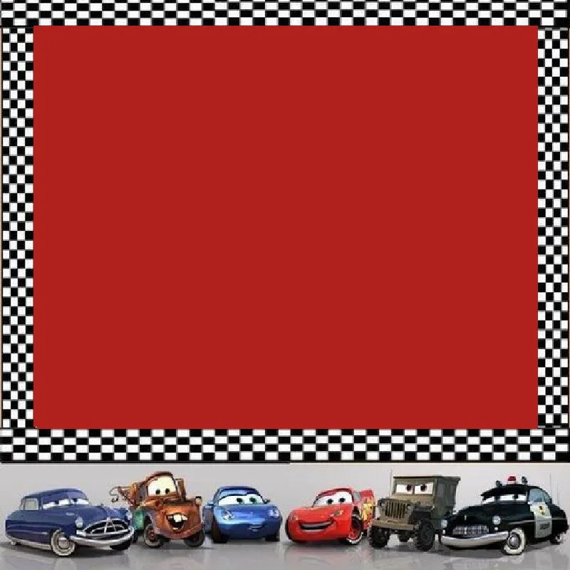 Cars Disney Tarjetas de Invitación Cards Tamaño XL Cars Disney Tarjetas de Invitación Cards Tamaño XL