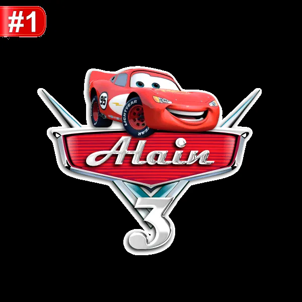 Cars Rayo Mcqueen Logo Personalizado con Nombre – AseMedia Digital Studio Cars Rayo Mcqueen Logo Personalizado con Nombre – AseMedia Digital Studio