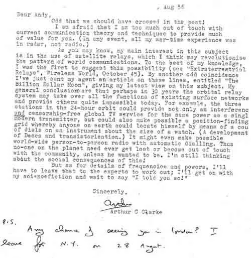 Arthur C. Clarke predijo la TV por satélite, el GPS...