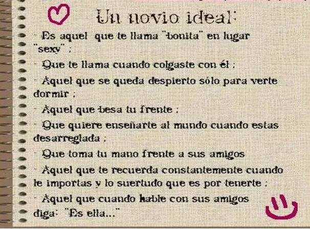 Cartas para un novio - Imagui