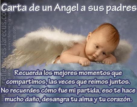 Carta de un Ángel a sus padres | Reflexiones y Lecturas para Meditar