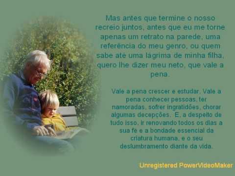 Carta ao meu neto - YouTube
