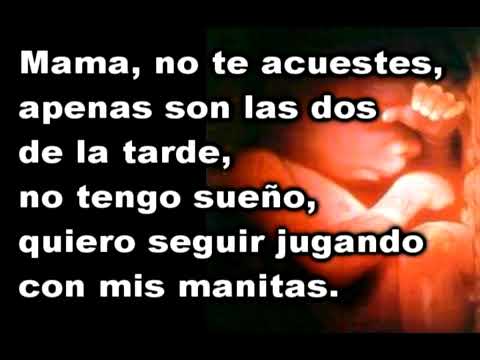 carta de un bebe a su mama tema:aborto (con censura) - YouTube