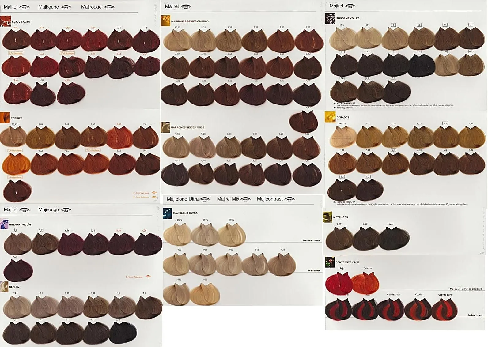 Carta Colores Tintes De Pelo | Corte pelo | Pinterest | Colores ... Carta Colores Tintes De Pelo | Corte pelo | Pinterest | Colores ...