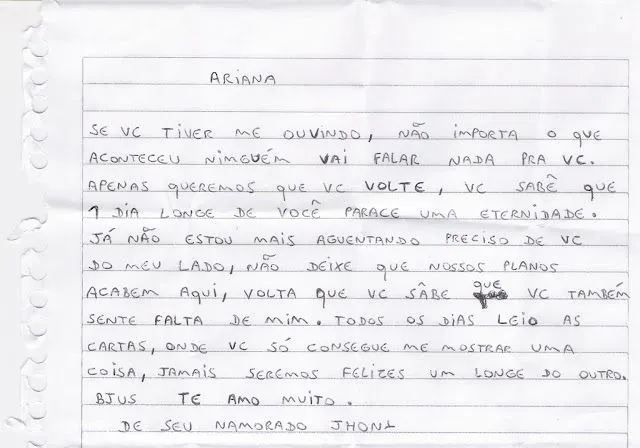 Carta para enamorado que esta preso - Imagui Carta para enamorado que esta preso - Imagui