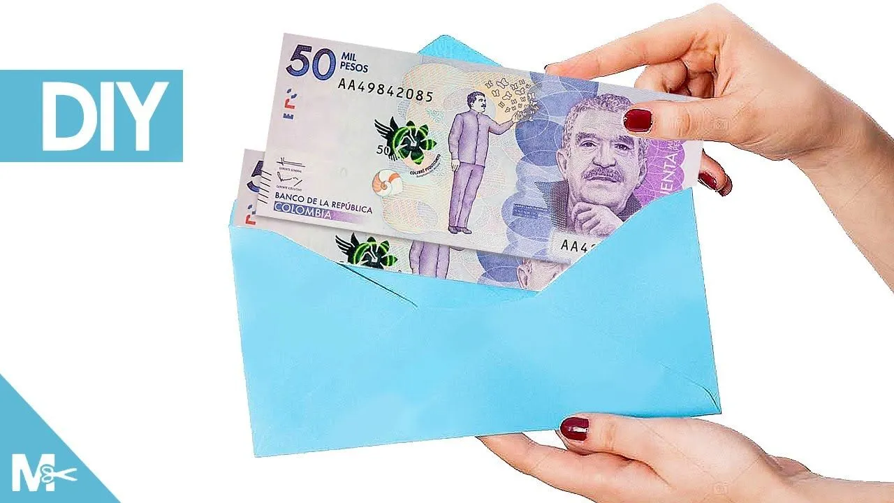 ▻ Como hacer un SOBRE CARTA para GUARDAR DINERO ✉️ ▻ Como hacer un SOBRE CARTA para GUARDAR DINERO ✉️