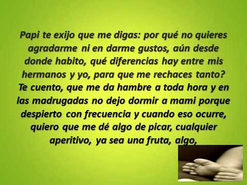 Carta de un hijo por nacer a un padre que lo rechaza - YouTube Carta de un hijo por nacer a un padre que lo rechaza - YouTube