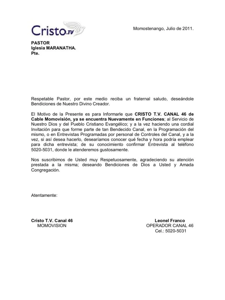 Carta de Invitacion | Eucharist | Christ (Title) Carta de Invitacion | Eucharist | Christ (Title)