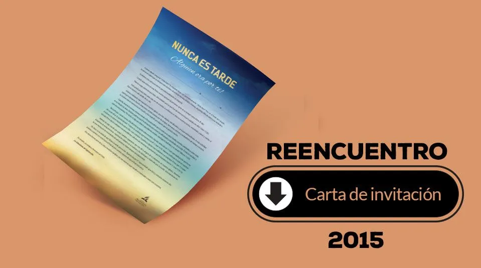 Carta de invitación (pdf) – Reencuentro 2015 - Materiales y Recursos Adventistas Carta de invitación (pdf) – Reencuentro 2015 - Materiales y Recursos Adventistas
