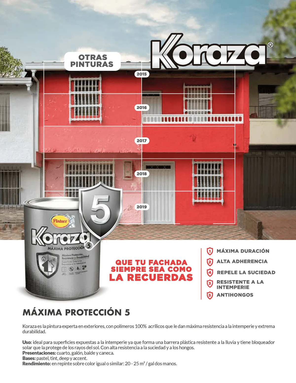 Carta- Koraza - Koraza es la pintura experta en exteriores, con polímeros 100% acrílicos que le dan - Studocu Carta- Koraza - Koraza es la pintura experta en exteriores, con polímeros 100% acrílicos que le dan - Studocu
