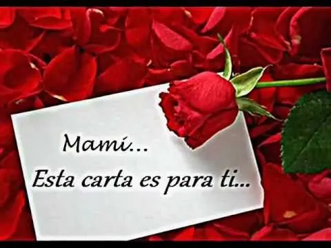 Carta del dia de las madres - Imagui