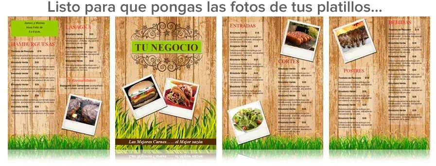 Carta Menú de Restaurante para Word | Menus de Restaurantes ... Carta Menú de Restaurante para Word | Menus de Restaurantes ...