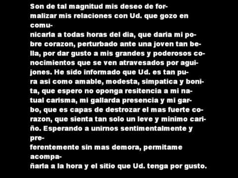 carta a mi novia con doble sentido - YouTube carta a mi novia con doble sentido - YouTube