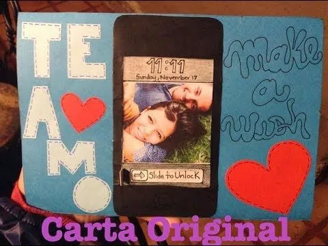 Carta Original para mi Novio - IPhone - YouTube